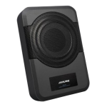 Alpine 8″ Amplified Subwoofer (PWE-S8) 120W