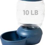 Petmate Replendish Automatic Cat and Dog Feeder, Pearl Peacock Blue