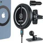 OHLPRO for MagSafe Car Mount iPhone Wireless Car Charger with Adapter