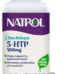 Natrol 5-HTP 100 mg Time Release, Helps Support a Balanced Mood, 90 Tablets
