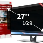 [2-Pack] 27 Inch Computer Privacy Screen Filter (16:9 Aspect Ratio)