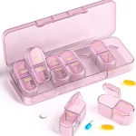 Pillex Weekly Pill Organizer 2 Times a Day, AM PM Pill Box Organizer 7 Day
