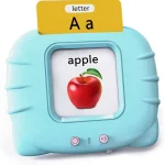 Lapare Audible Learning Toy with Music for Toddler Age 1 2 3 4 5, 520 Sight Words Flash Cards Kindergarten Toy for Boys to Learn Alphabet Number Color Shapes and More