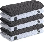 Infinitee Xclusives Kitchen Towels - 6 Pack - Cotton Dish Towel |15" x 25"|