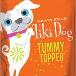 Tiki Dog Single-Serve Tummy Topper, Grain-Free Pumpkin Purée with Ginger