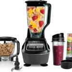Ninja Kitchen System Pro, 1500W, 72oz Pitcher, 8-Cup, Black, BL770