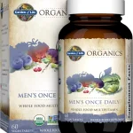 Garden of Life Organics Men's Once Daily Multivitamin, 60 Tablets